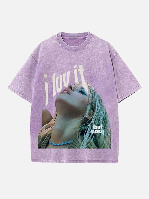 Camila Cabello Print Round Neck T-shirt