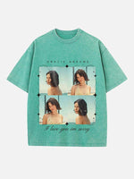 Gracie Abrams Print Round Neck T-shirt