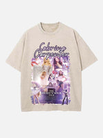 Sabrina Carpenter Print Round Neck T-shirt
