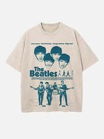 The Beatles Print Round Neck T-shirt