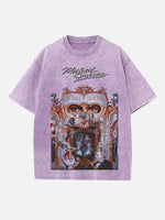 Michael Jackson Print Round Neck T-shirt