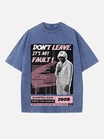 Tyler, The Creator Print Round Neck T-shirt