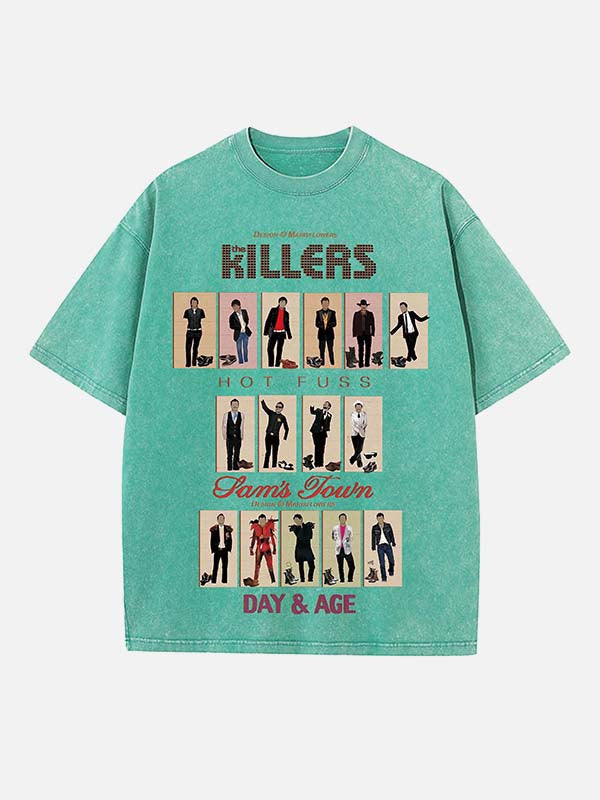 The Killers Print Round Neck T-shirt