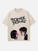 My Chemical Romance Print Round Neck T-shirt