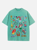 Karol G Print Round Neck T-shirt