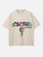 J Balvin Print Round Neck T-shirt