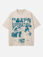 NewJeans Print Round Neck T-shirt