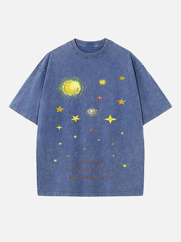 Coldplay Print Round Neck T-shirt