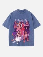 KATSEYE Print Round Neck T-shirt