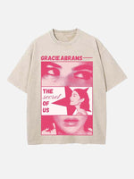 Gracie Abrams Print Round Neck T-shirt