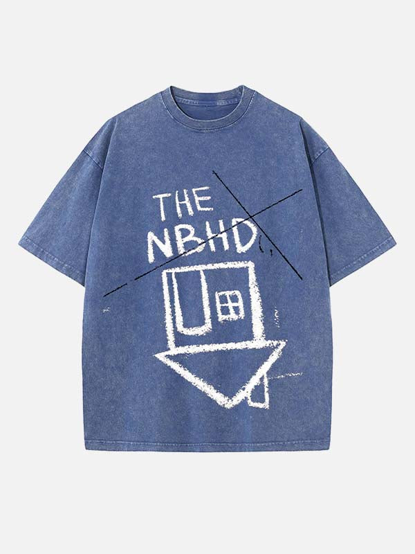 The Neighbourhood Print Round Neck T-shirt