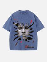 Dominic Fike Print Round Neck T-shirt
