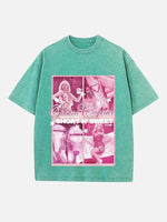 Sabrina Carpenter Print Round Neck T-shirt