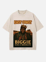 The Notorious B.I.G. Print Round Neck T-shirt