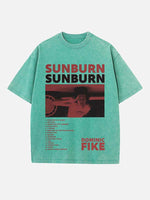 Dominic Fike Print Round Neck T-shirt