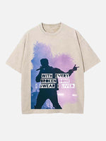OneRepublic Print Round Neck T-shirt