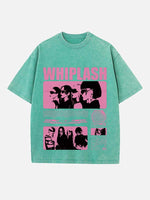 Aespa Print Round Neck T-shirt