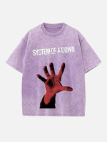System of a Down Print Round Neck T-shirt