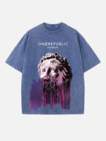 OneRepublic Print Round Neck T-shirt