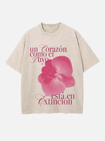 Kali Uchis Print Round Neck T-shirt