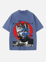 Kendrick Lamar Print Round Neck T-shirt
