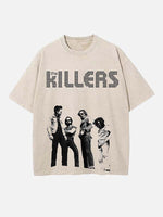 The Killers Print Round Neck T-shirt
