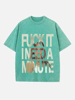 Tate McRae Print Round Neck T-shirt