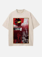 Rihanna Print Round Neck T-shirt