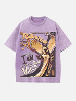 Radiohead Print Round Neck T-shirt