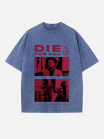 The Weeknd Print Round Neck T-shirt