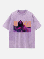 Rihanna Print Round Neck T-shirt