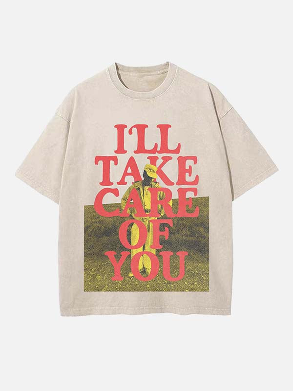 Tyler, The Creator Print Round Neck T-shirt