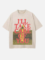 Tyler, The Creator Print Round Neck T-shirt