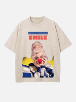 Katy Perry Print Round Neck T-shirt