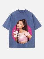 Ariana Grande Print Round Neck T-shirt