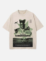 Tyler, The Creator Print Round Neck T-shirt