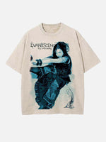 Evanescence Print Round Neck T-shirt