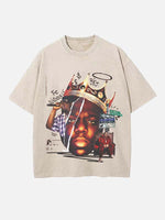 The Notorious B.I.G. Print Round Neck T-shirt