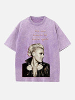 P!nk Print Round Neck T-shirt