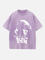 The Notorious B.I.G. Print Round Neck T-shirt