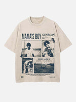 Dominic Fike Print Round Neck T-shirt