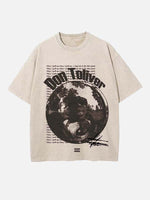 Don Toliver Print Round Neck T-shirt