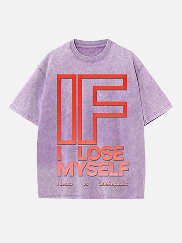 OneRepublic Print Round Neck T-shirt