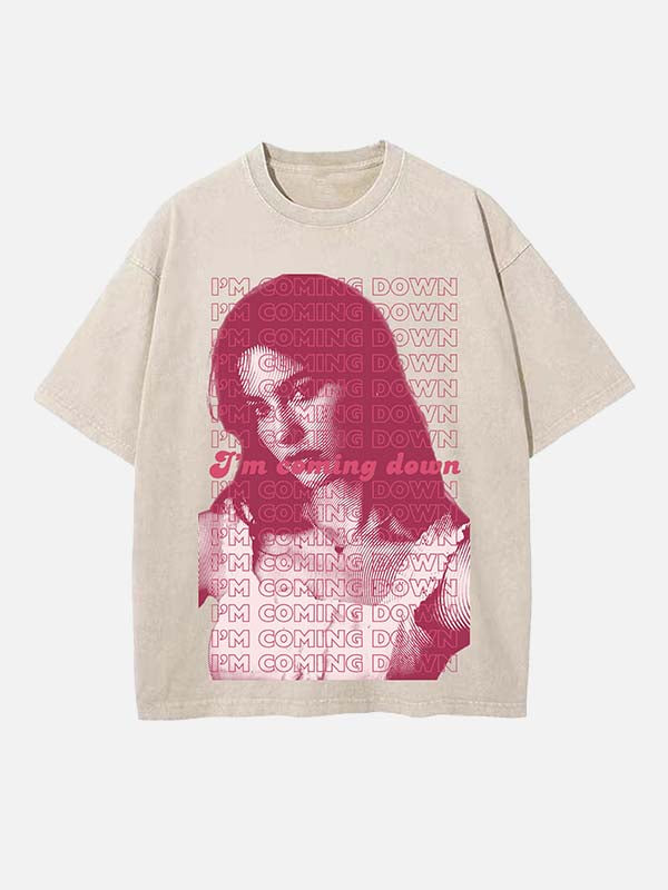 Gracie Abrams Print Round Neck T-shirt