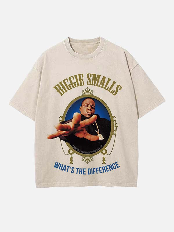 The Notorious B.I.G. Print Round Neck T-shirt