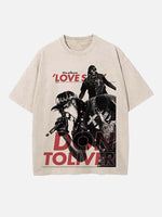 Don Toliver Print Round Neck T-shirt