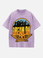 Aerosmith Print Round Neck T-shirt