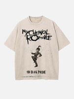 My Chemical Romance Print Round Neck T-shirt