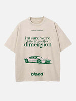 Frank Ocean Print Round Neck T-shirt