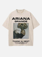 Ariana Grande Print Round Neck T-shirt